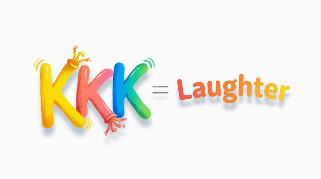 What Does kkkk Mean in Text?