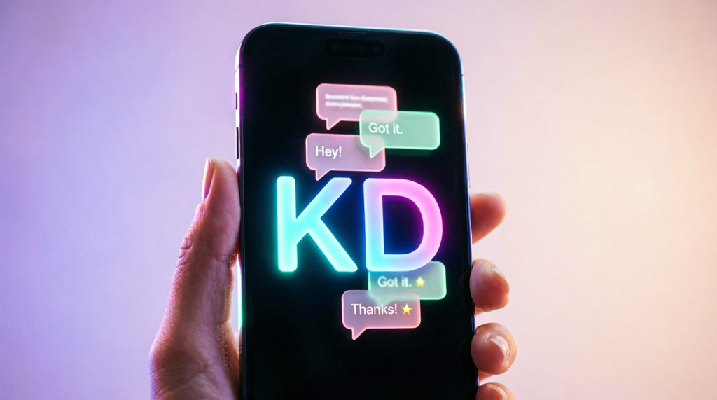 What Does KD Mean in Text?
