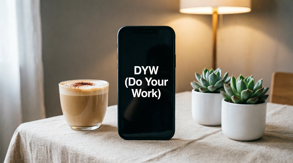 DYW Can Mean “Do Your Work”