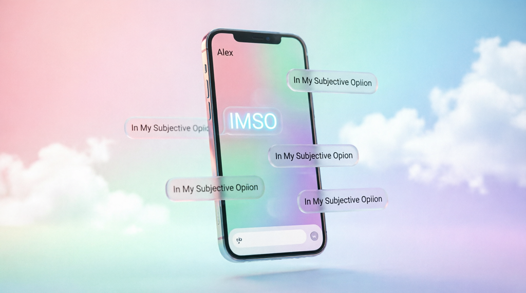What Does IMSO Mean in Text?