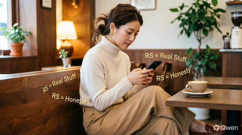 What Does RS Usually Mean in Text?