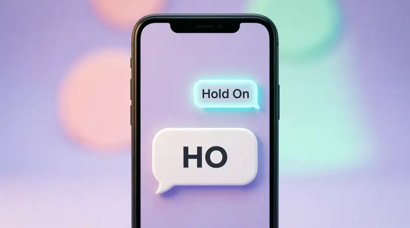 Can “Ho” Mean “Hold On”?