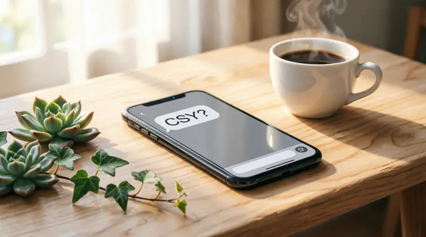 Is CSY a Common Texting Abbreviation?