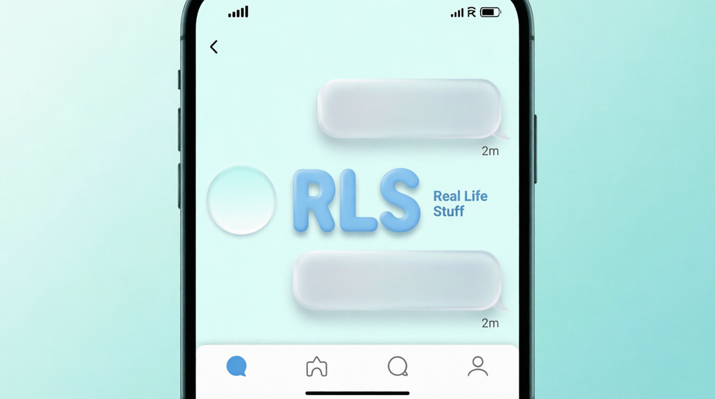 RLS Meaning as “Real Life Stuff”
