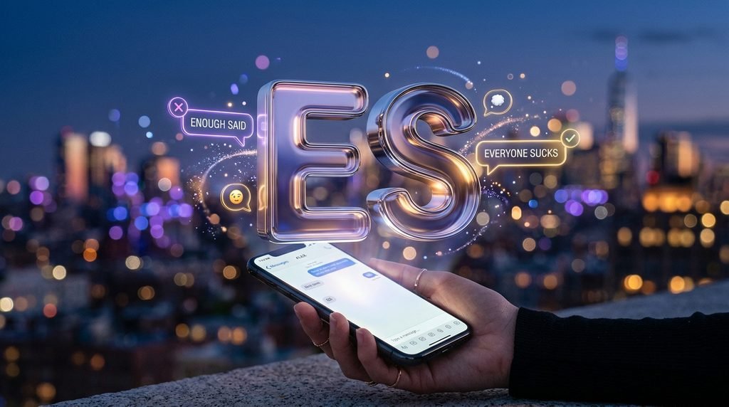 ES Meaning in Casual Texting