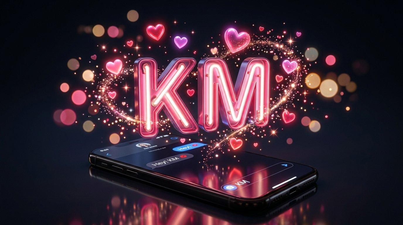 What Does KM Mean in Text