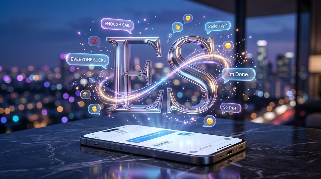 What Does ES Mean in Text Slang