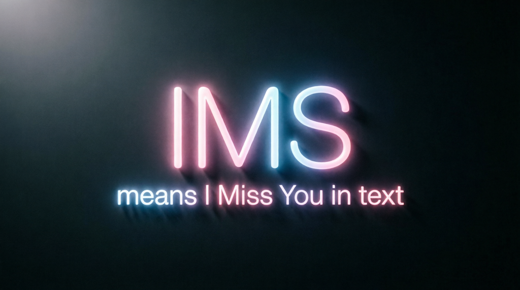 What Does IMS Mean in Text?