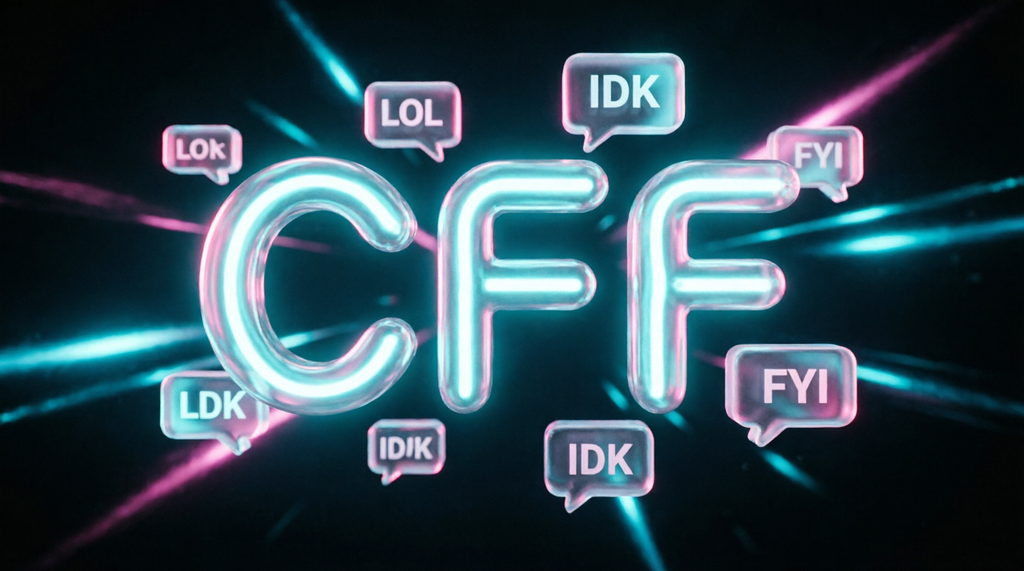 Is CFF a Slang Term?
