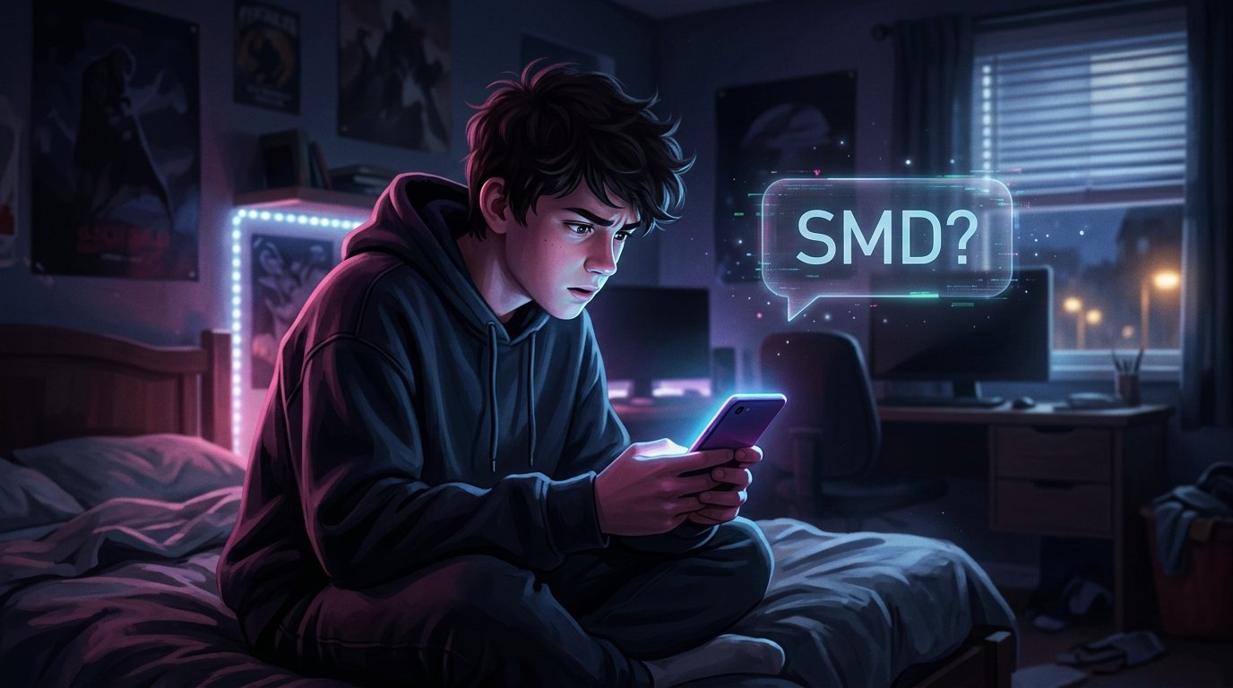 What Does SMD Mean in Text From a Boy